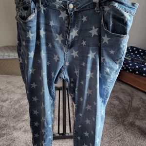 Judy Blue Star Jeans 22w 24w